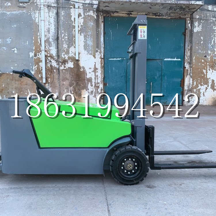 迁西县小型电动叉车1吨2吨步行站驾式电瓶堆高充电装卸车液压升降车铲车